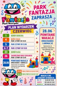 Czerwiec pełen atrakcji w Fantazja Park Rozrywki w Andrychowie